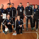 Goalball team in Thessaloniki, Griekenland